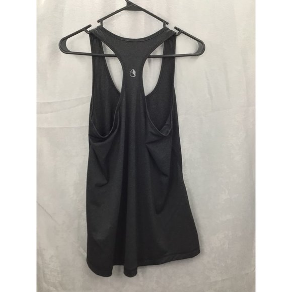 icyzone Workout Tank Tops for Women Racerback Dark Gray Medium - Picture 7 of 10